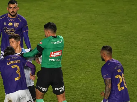 Expulsados: fuerte pelea marca final del clásico Concepción vs Huachipato