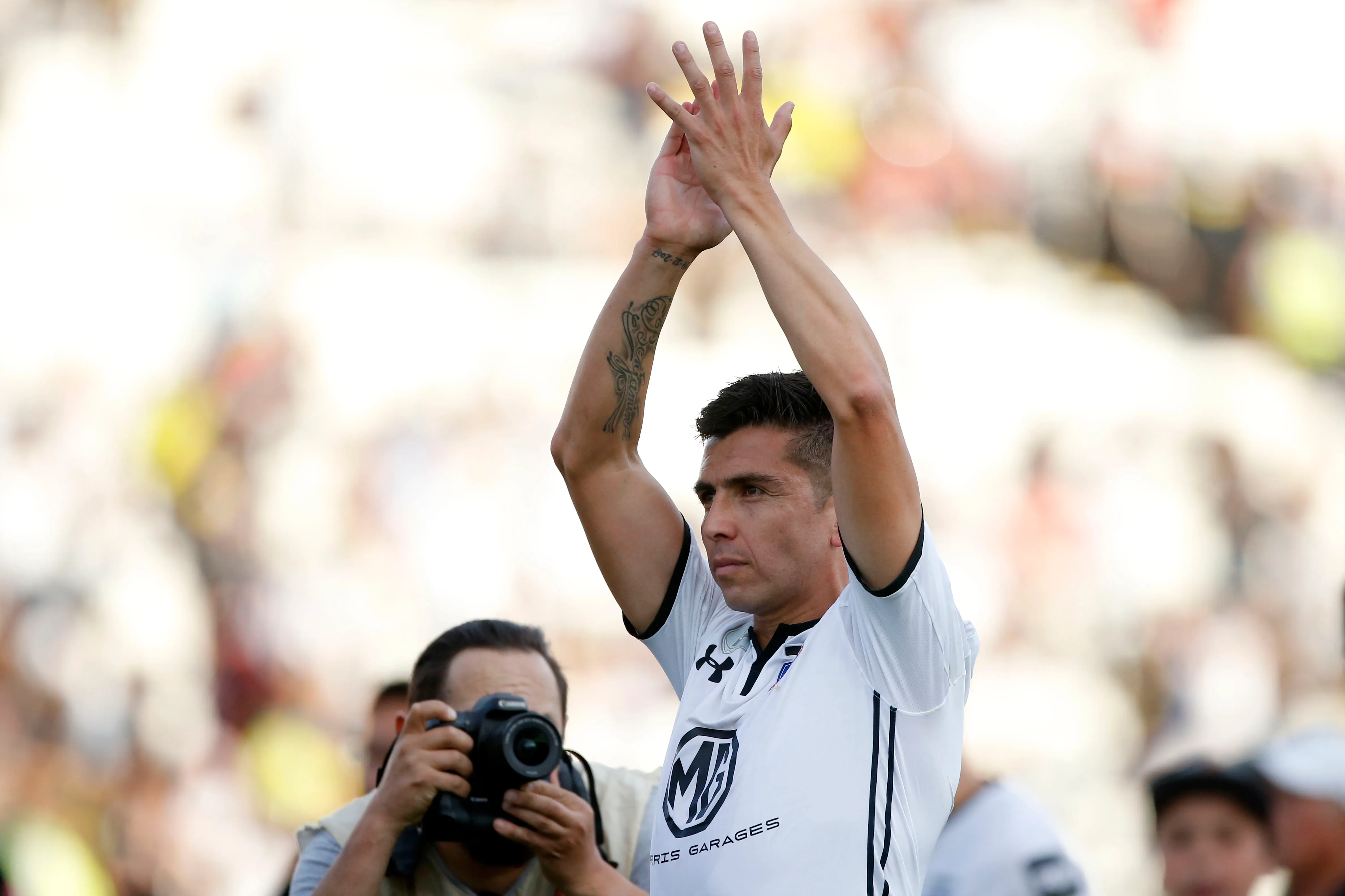 Gonzalo Fierro analizó el presente de Colo Colo. Foto: Andres Pina/Photosport