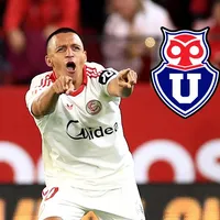 ¿Spoiler? Alexis festeja con hincha de la U su hazaña en Sevilla