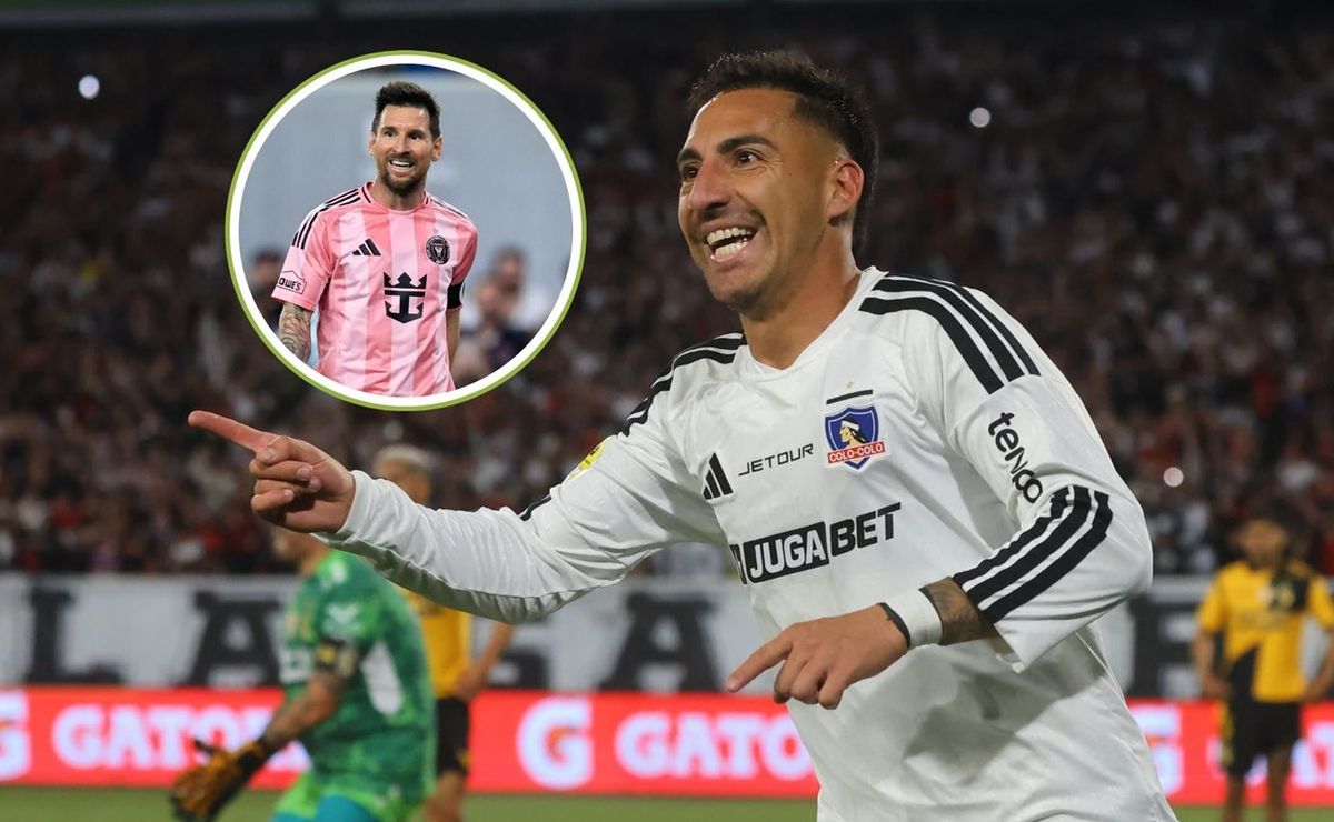 Javier Correa comparte ranking con Messi tras doblete en triunfo de Colo Colo