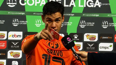 El golero Christian Bravo tuvo una gran tarde ante los lilas.
