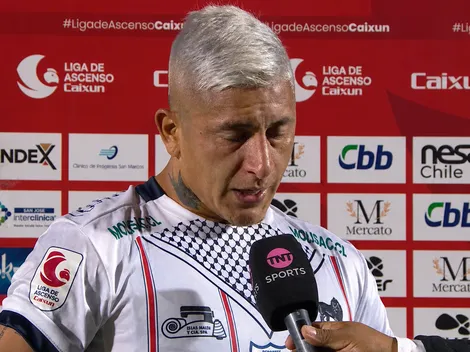 Es capitán en la Primera B y se quiebra en TV tras una derrota: "No me..."