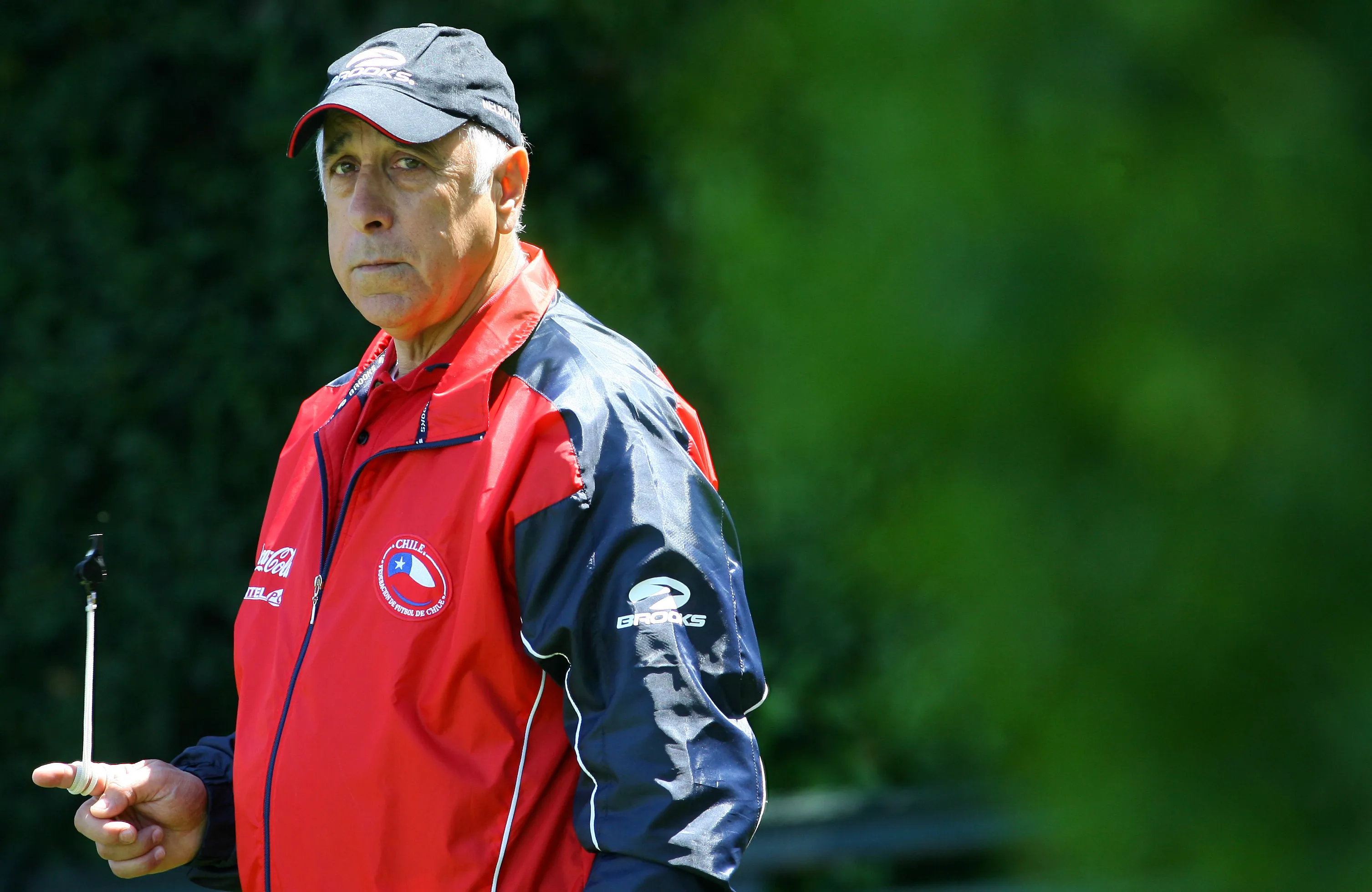 Nelson Acosta en su segundo ciclo como DT de la selección chilena. (ANDRES PINA/PHOTOSPORT).
