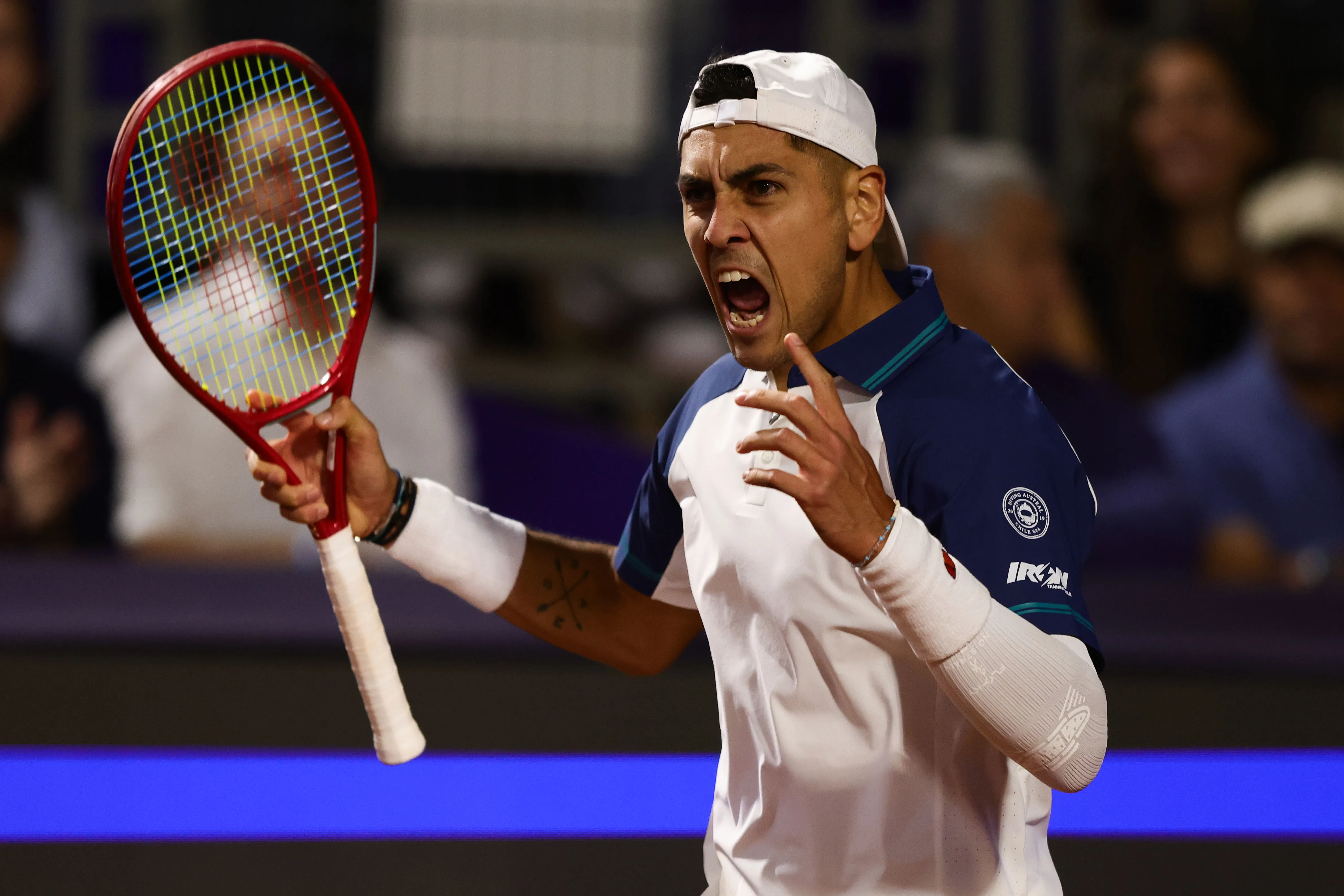 Tras conquistar Aix-en-Provence, Alejandro Tabilo, enfrentará a Pablo Carreño por el Masters de Roma. (Foto: Felipe Zanca/Photosport)