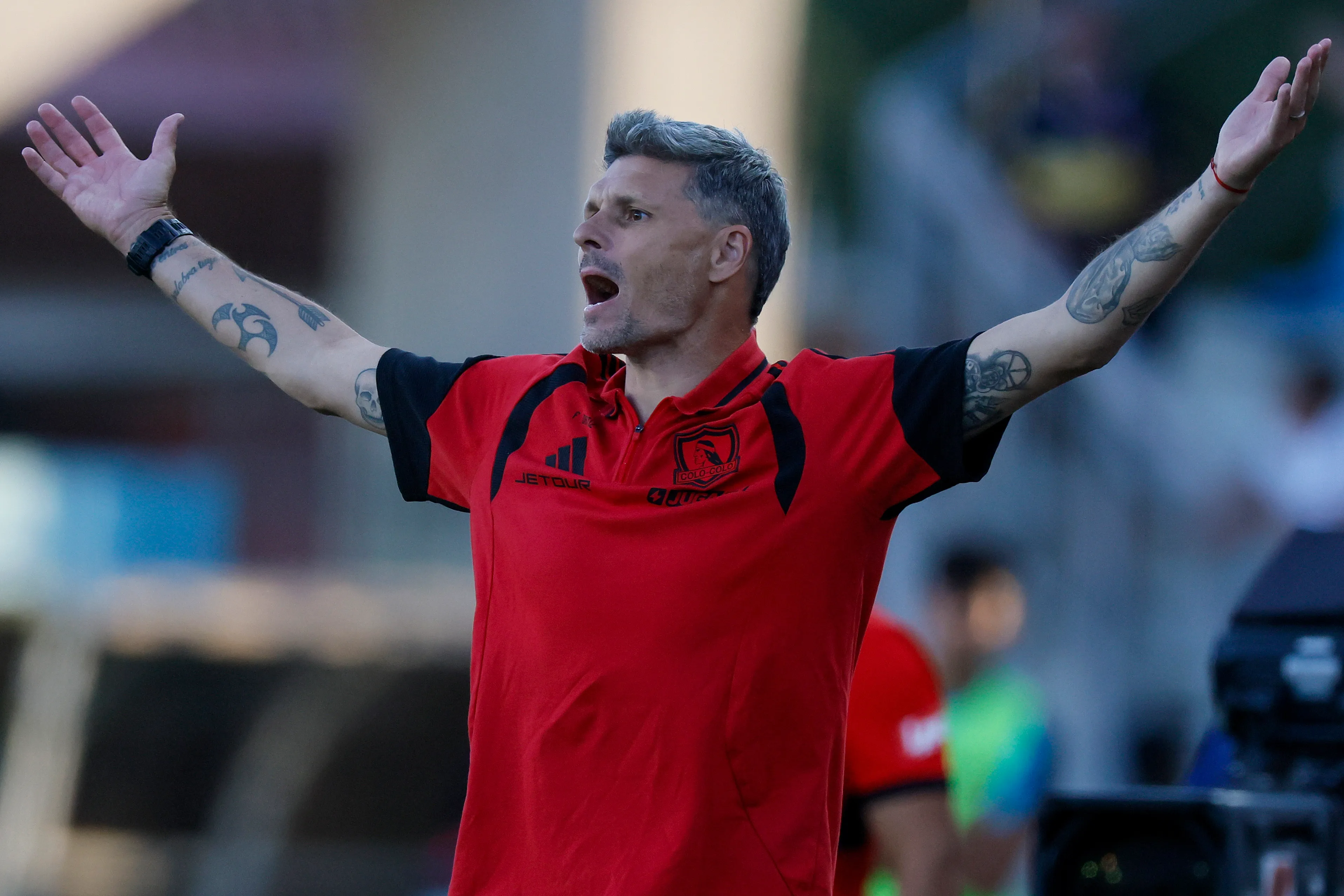 Para Marcelo Barticciotto, Colo Colo se quedó sin variantes con Fernando Ortiz. Foto: Photosport.