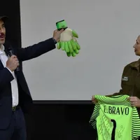 Un verdadero capitán: Bravo sorprendió a carabineros