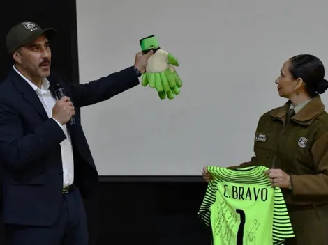 Un verdadero capitán: Bravo sorprendió a carabineros