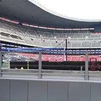 Peor que el Monumental: no se ve nada en un estadio mundialista