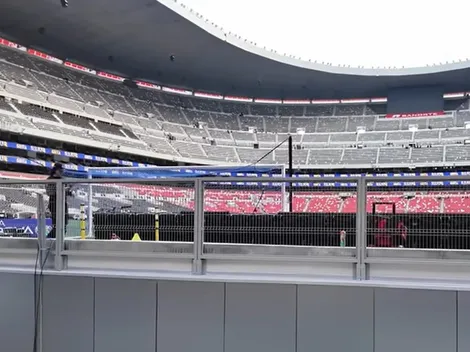 Peor que el Monumental: no se ve nada en un estadio mundialista