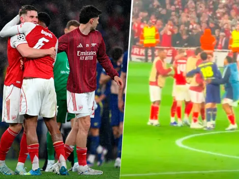 ¿Mal perdedor? El feo gesto del Atlético Madrid con figura del Arsenal