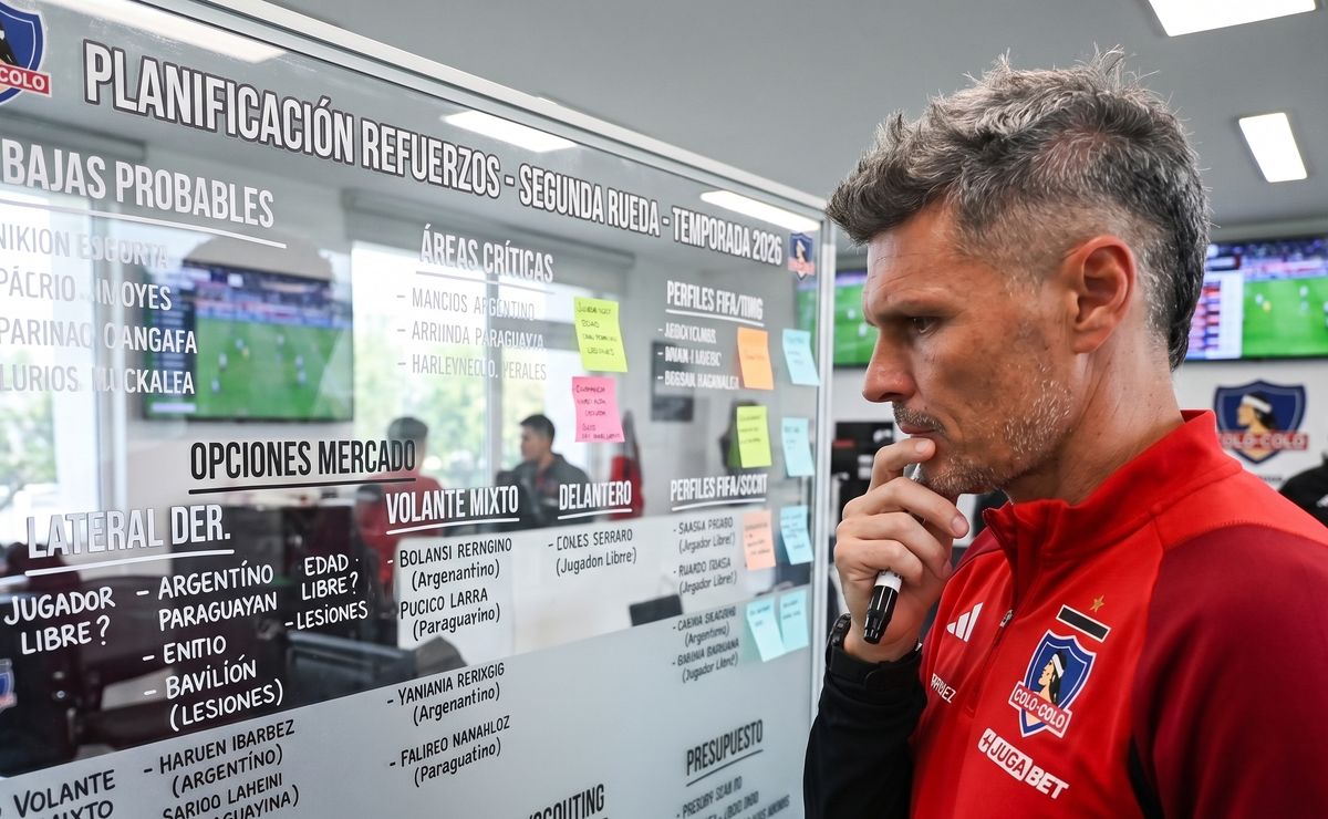 Colo Colo define refuerzos para la segunda rueda: dos prioridades en ofensiva