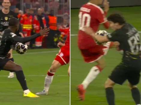 ¿Y el VAR? Las dos manos que reclamó Bayern y beneficiaron al PSG