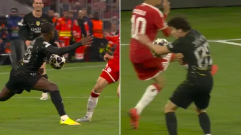 Bayern reclamó las dos manos que beneficiaron al PSG