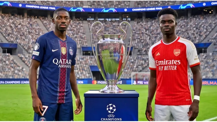 PSG y Arsenal jugarán la gran final de la Champions League.