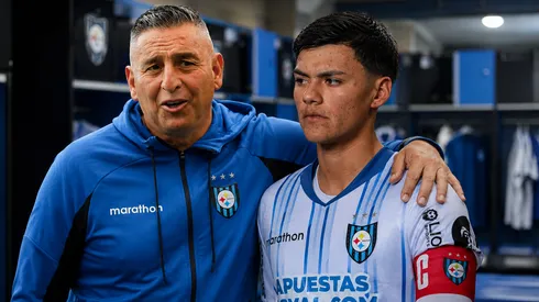 Jaime García junto al Seba Melgarejo.