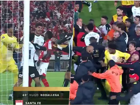 Se pegaron el show: la batahola que se armó en Copa Libertadores