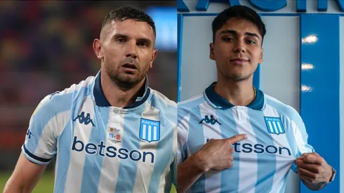 Adrián Maravilla Martínez y Damián Pizarro, dos "9" que tiene la Academia.