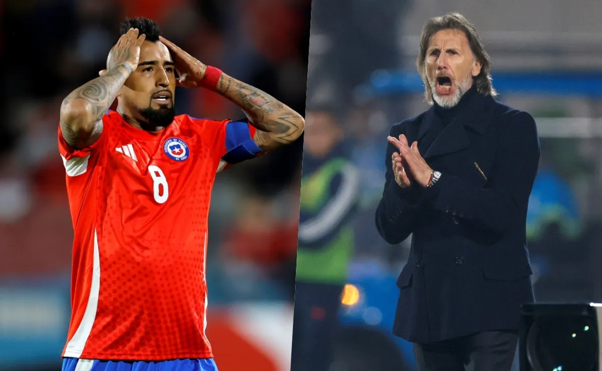 Ricardo Gareca repasa problemas con Vidal en Chile