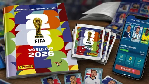 Panini y FIFA lanzaron las ediciones físicas y digitales del Mundial 2026.