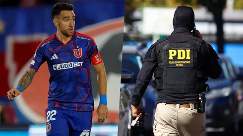 Matías Zaldivia habló de la situación policial en U. de Chile.