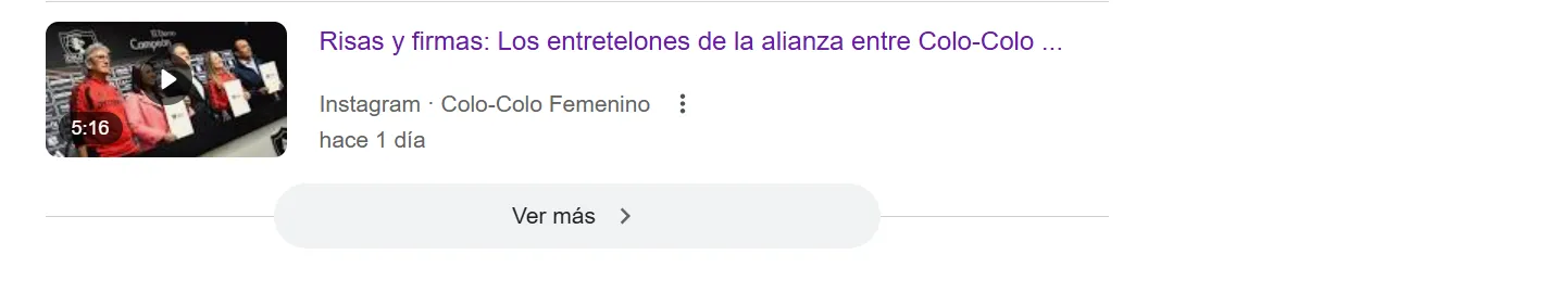 Este video que oficializa la alianza entre TVN y Colo Colo fue elimiando de las redes sociales albas. | Foto: Captura.