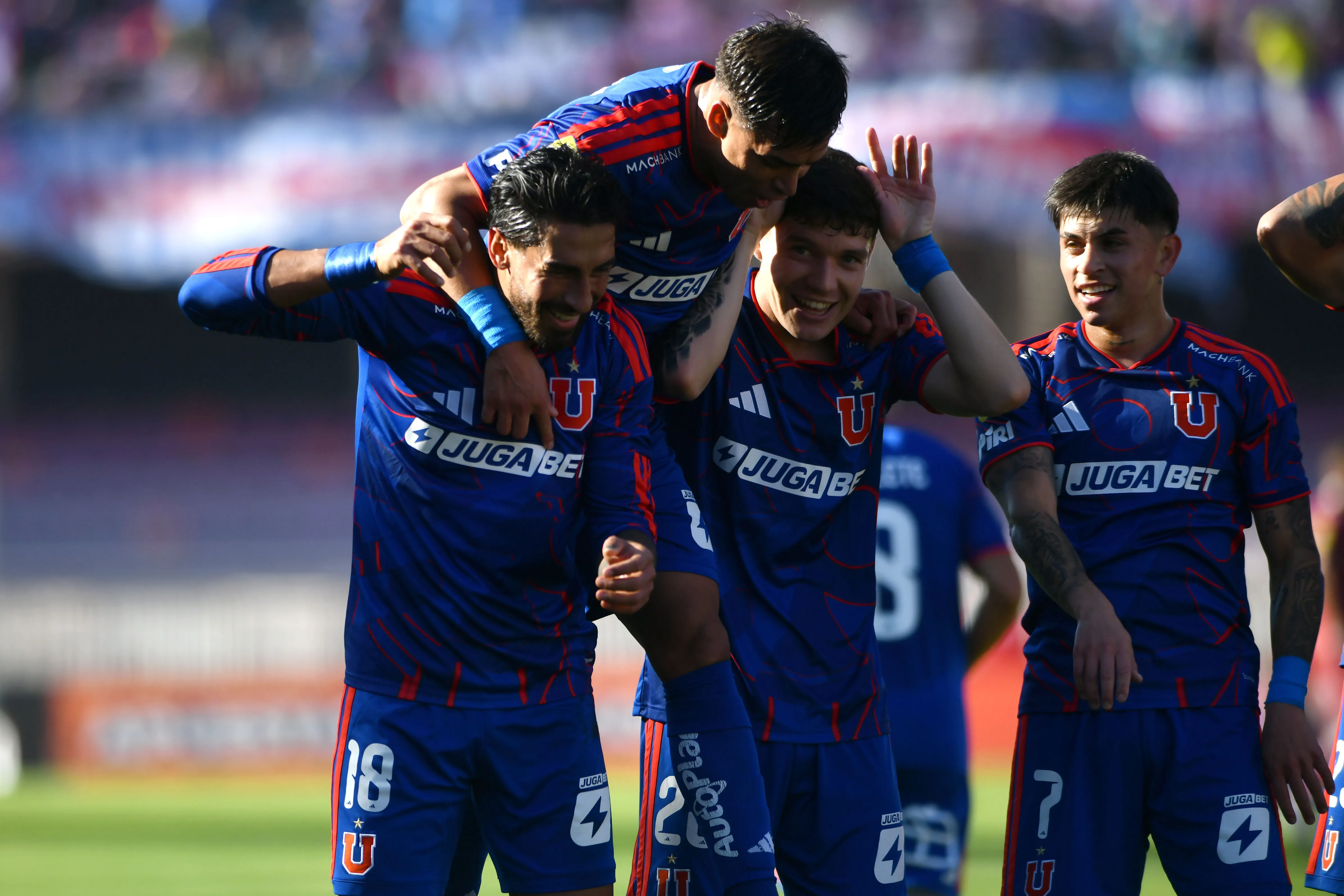 Juan Martín Lucero marcó en la última victoria ante La Serena. Foto: Alejandro Pizarro Ubilla/Photosport