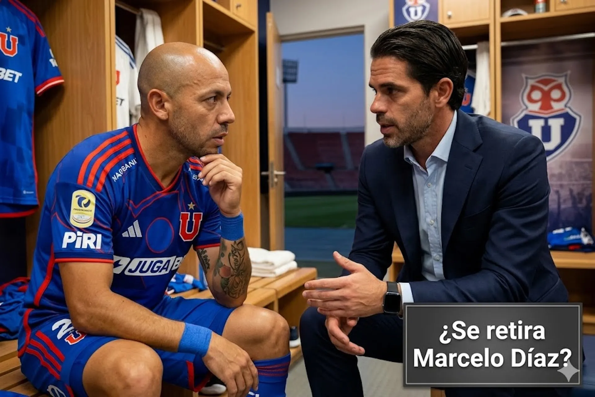 ¿Será el momento del retiro de Marcelo Díaz? Fernando Gago recalcó que lo seguirá exigiendo en el plantel de la U
