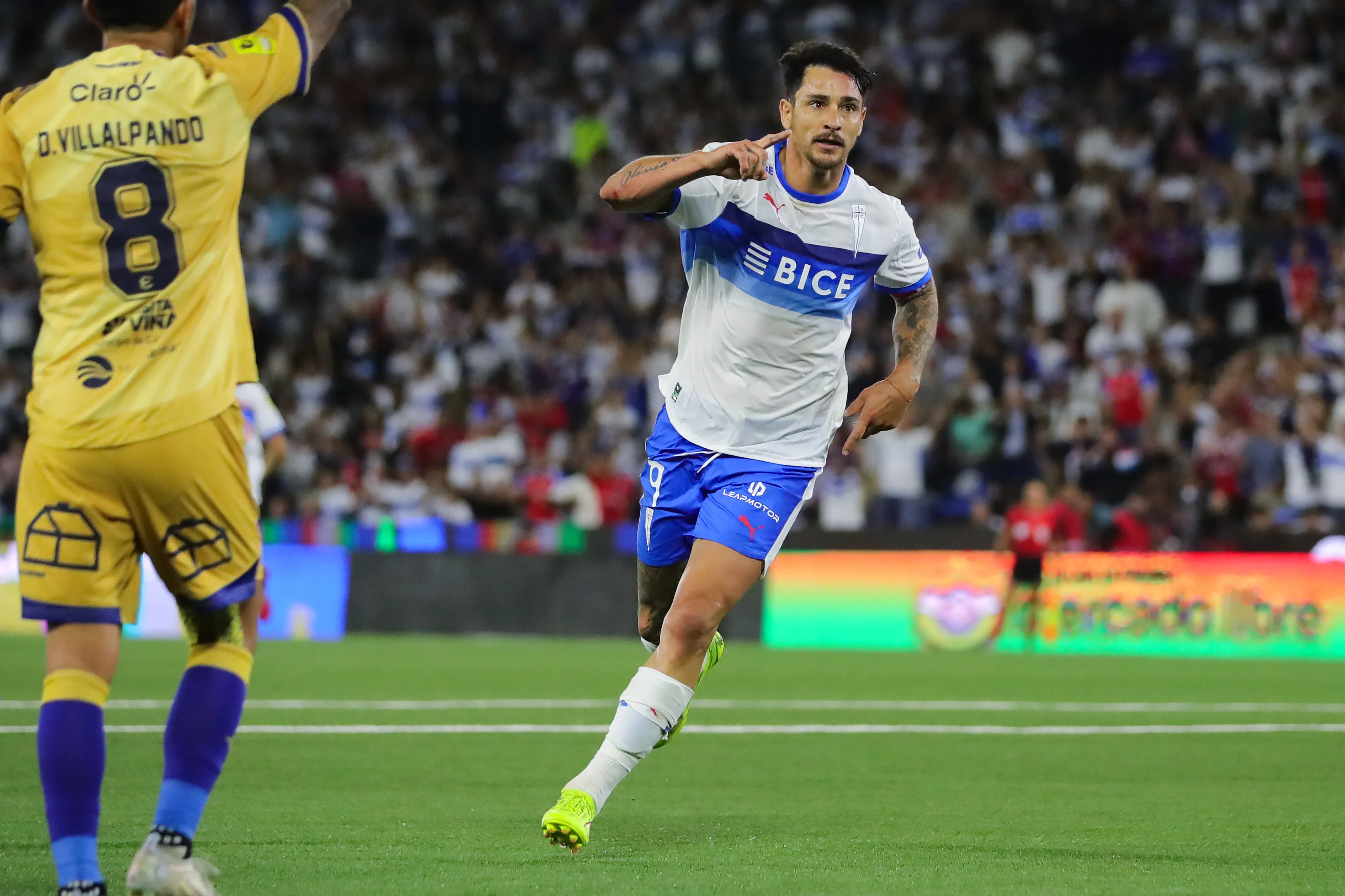 Zampedri suma 11 goles en 11 partidos. Imagen: Photosport
