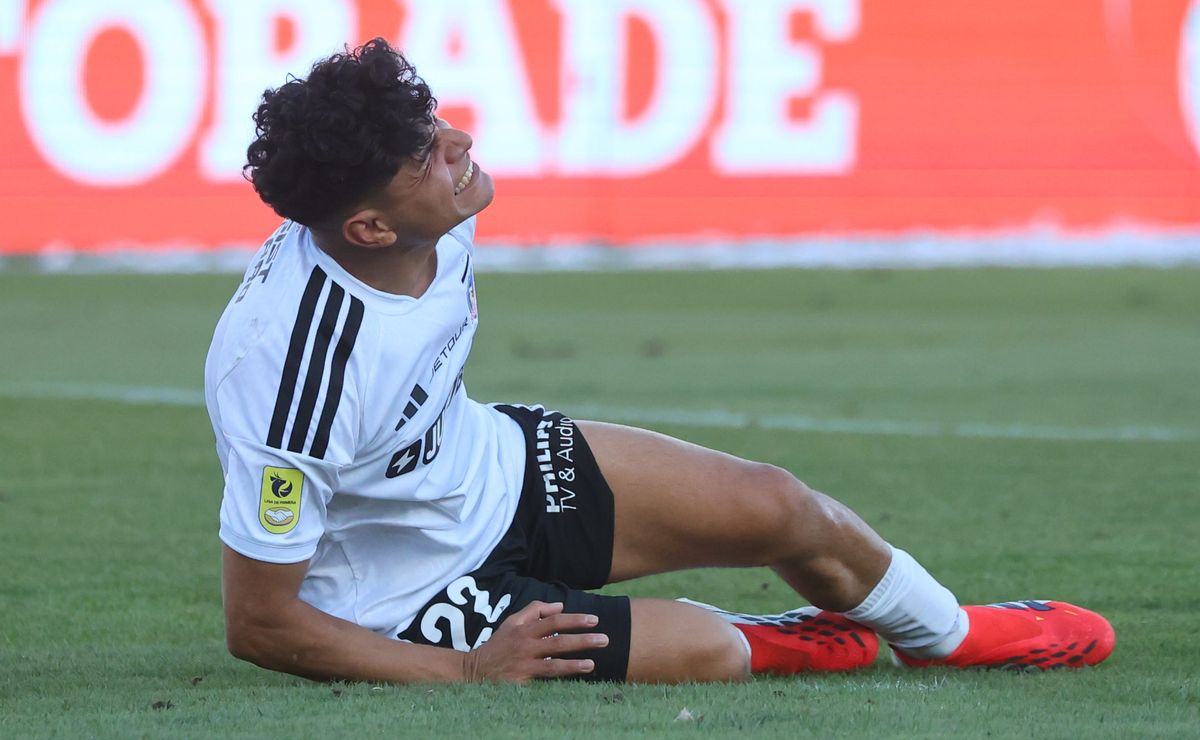 Claudio Aquino baja en Colo Colo: los detalles de la lesión que lo margina ante Concepción