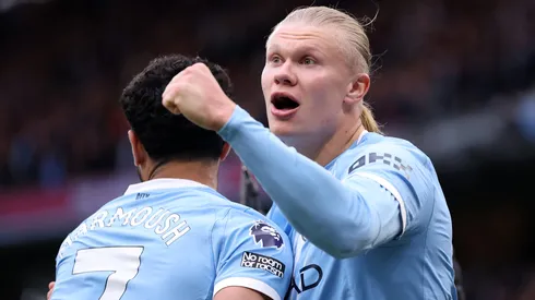 El City le pone presión al Arsenal.