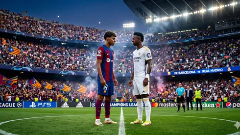 El clásico español Barcelona vs. Real Madrid se toma LaLiga.