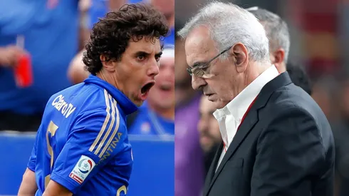 El Chiche Corujo festejó ante el experimentado Jorge Fossati.