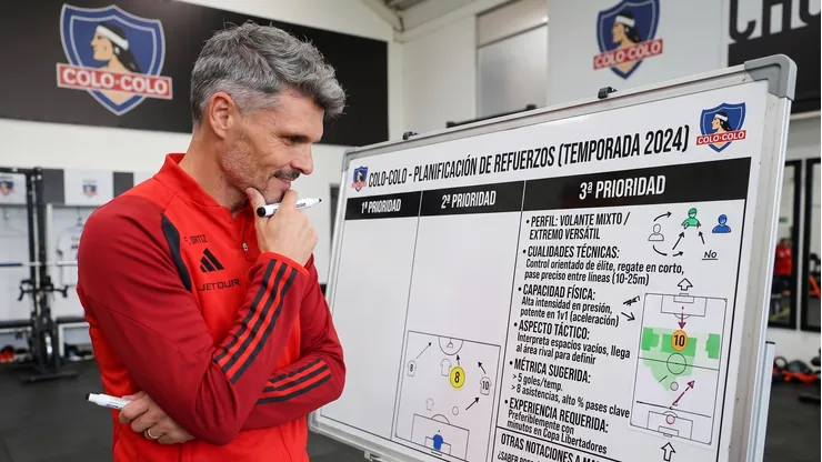 Fernando Ortiz ya piensa en refuerzos para Colo Colo.