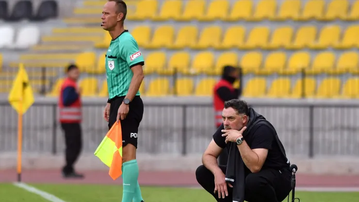 Hernán Caputto lamentó el empate ante Huachipato.