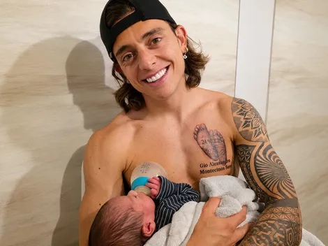 Joaco Montecinos y su paternidad: "Se celebra como un gol pasarlo a..."