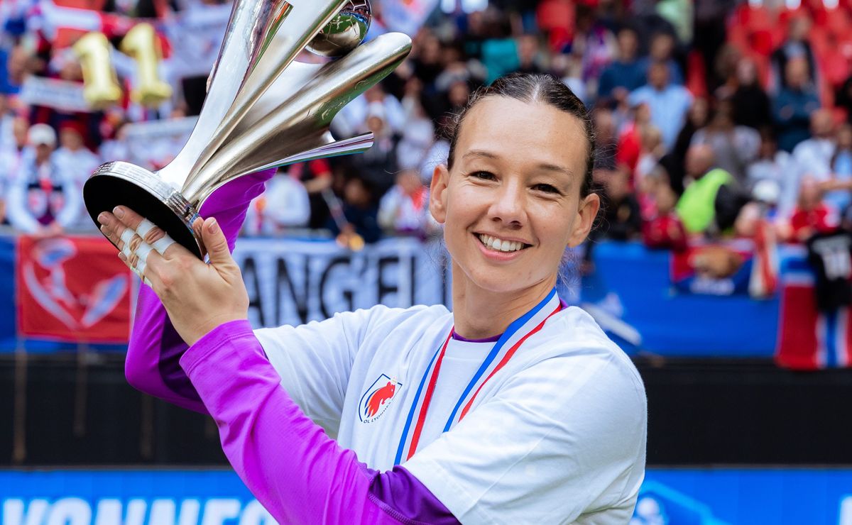 Otra vuelta olímpica para Tiane Endler: el ranking de títulos que ha ganado con Lyon