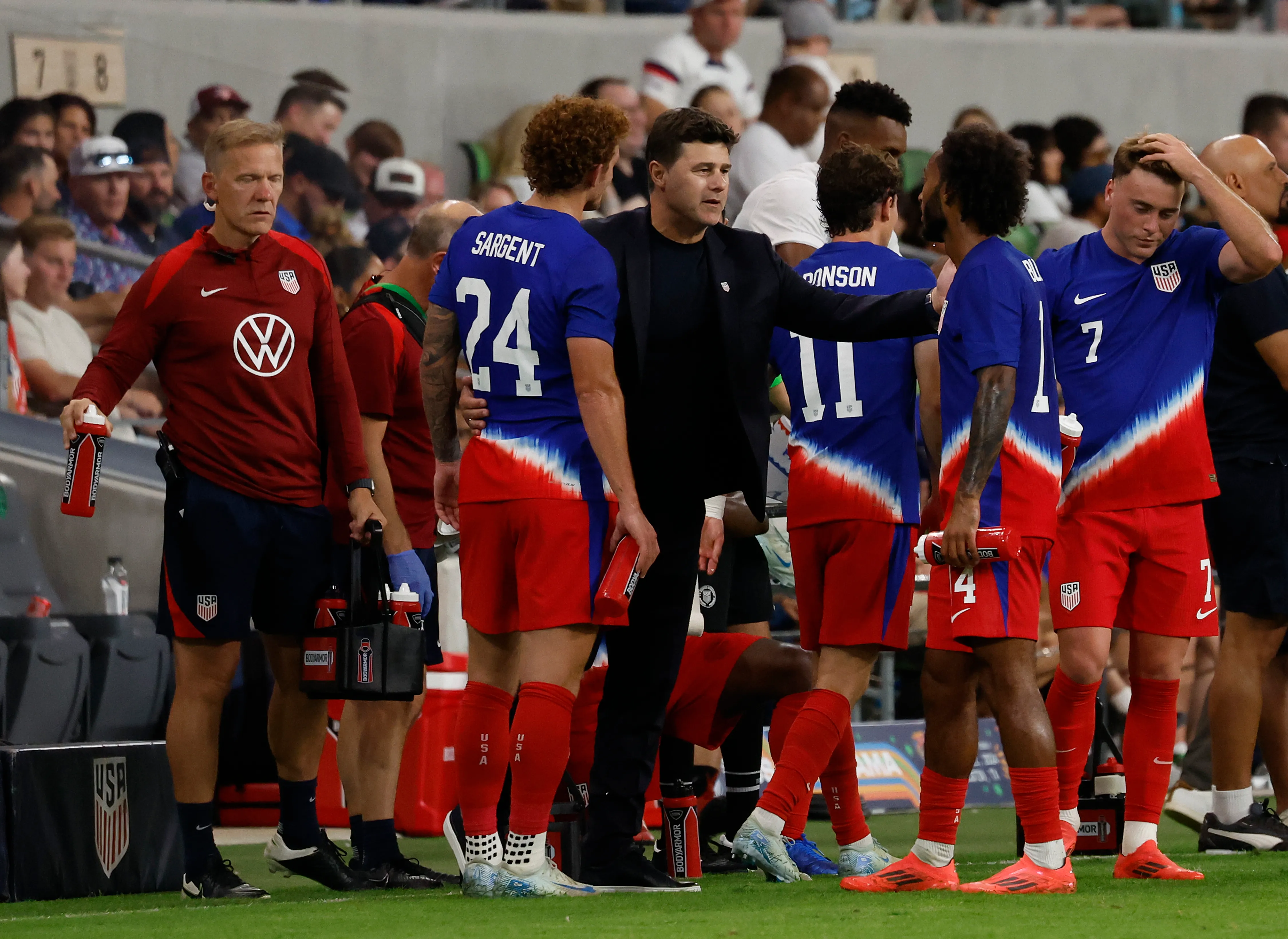 Pochettino busca hacer historia con la selección de USA en el Mundial (Photo by Ronald Cortes/Getty Images)