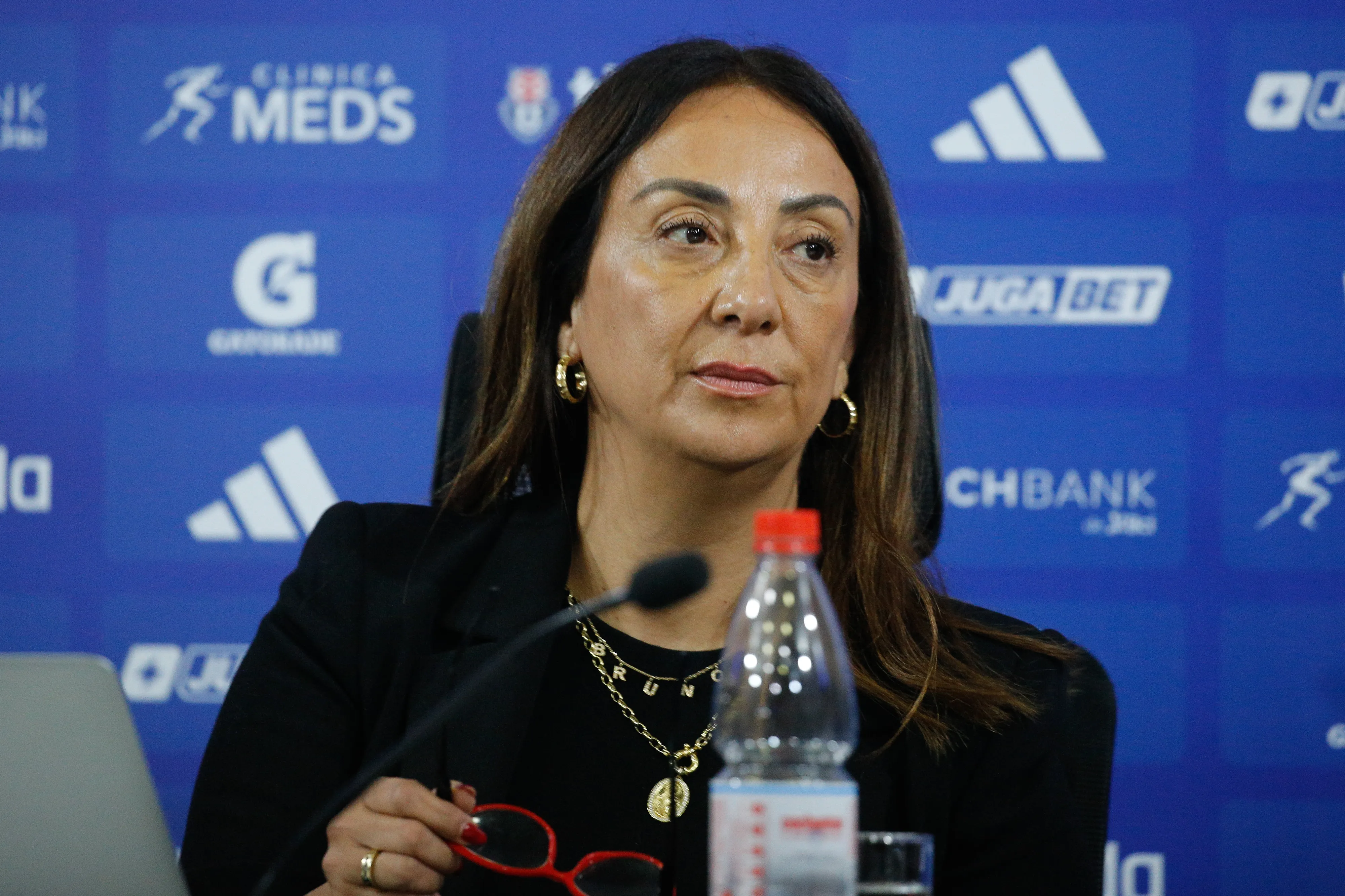 Cecilia Pérez logró imponer los términos en la renovación de Lucas Assadi en la U. Foto: Diego Martin/Photosport