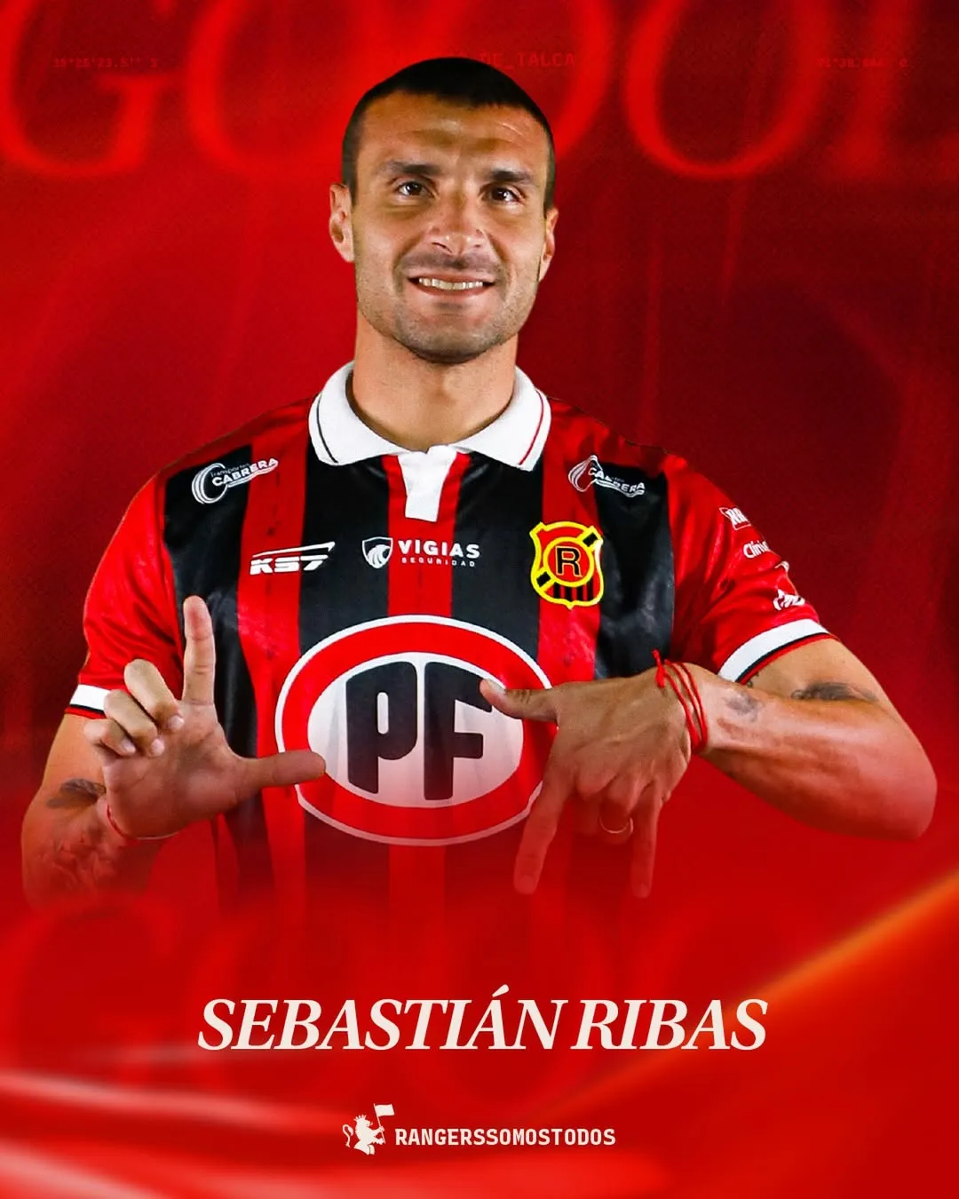 Sebastián Ribas terminó su contrato con Rangers. En la primera rueda de la “B” logró marcar un solo gol.