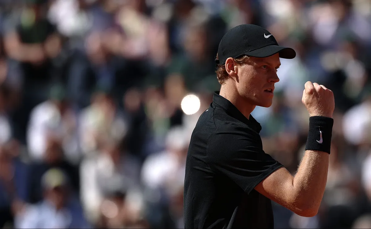 Jannik Sinner se muestra relajado en el Masters 1000 de Roma