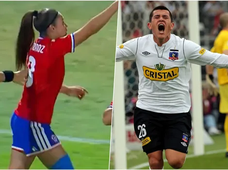 Carlos Muñoz chocho con su hija Catalina, heroína de La Roja sub 17
