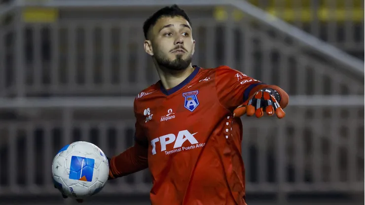 Benjamín Tapia, arquero titular de San Marcos de Arica.