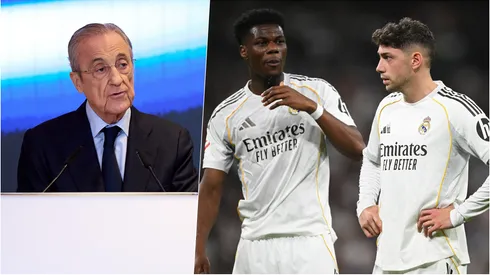 Florentino Pérez se abordó la pelea entre Valverde y Tchouaméni