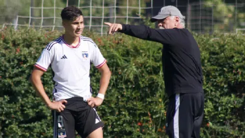 Franco Garrido, nieto de Carlos Caszely, va por su debut oficial en Colo Colo.