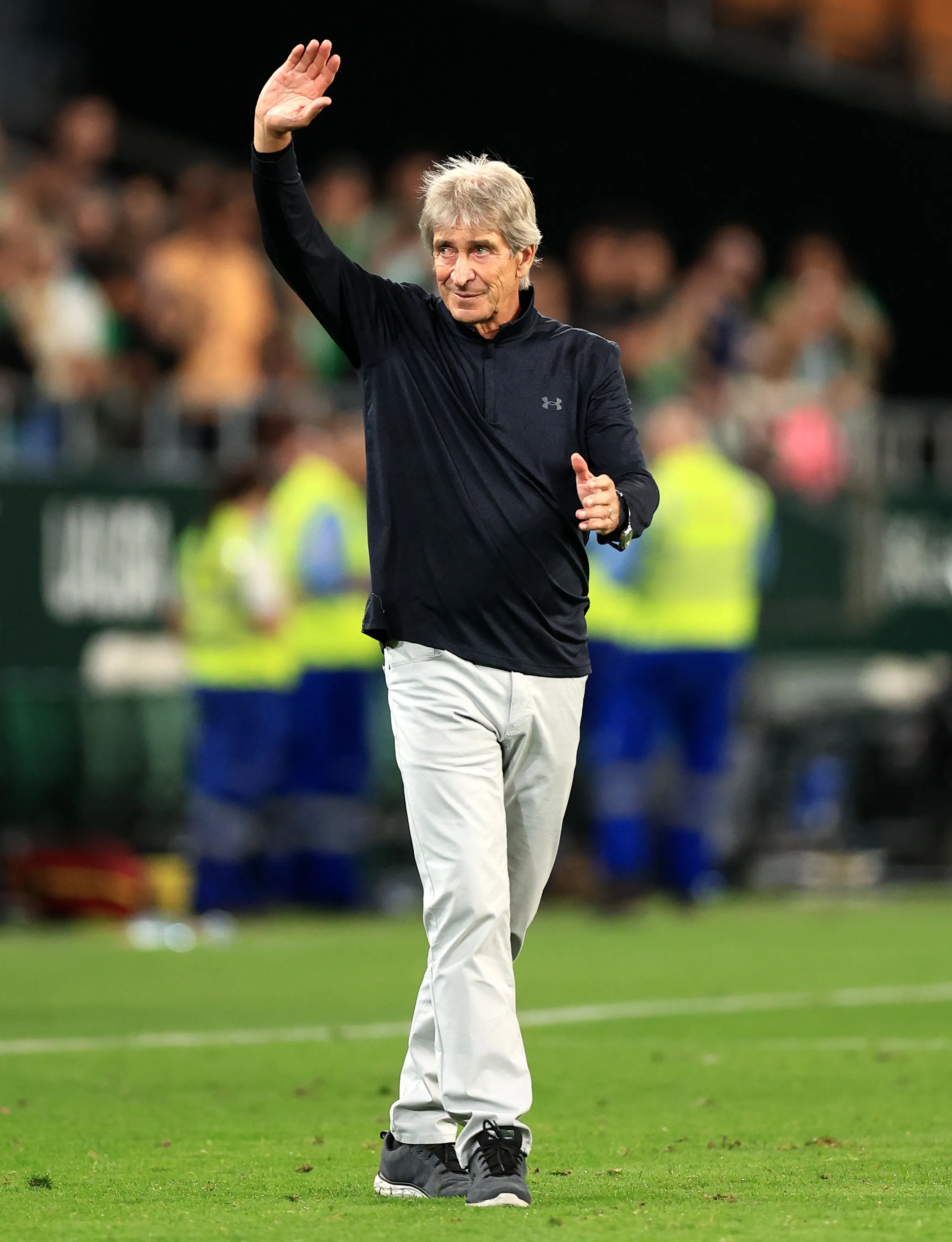 Manuel Pellegrini logró lo que parecía imposible y clasificó al Betis a la Champions League. Foto. Getty Images.
