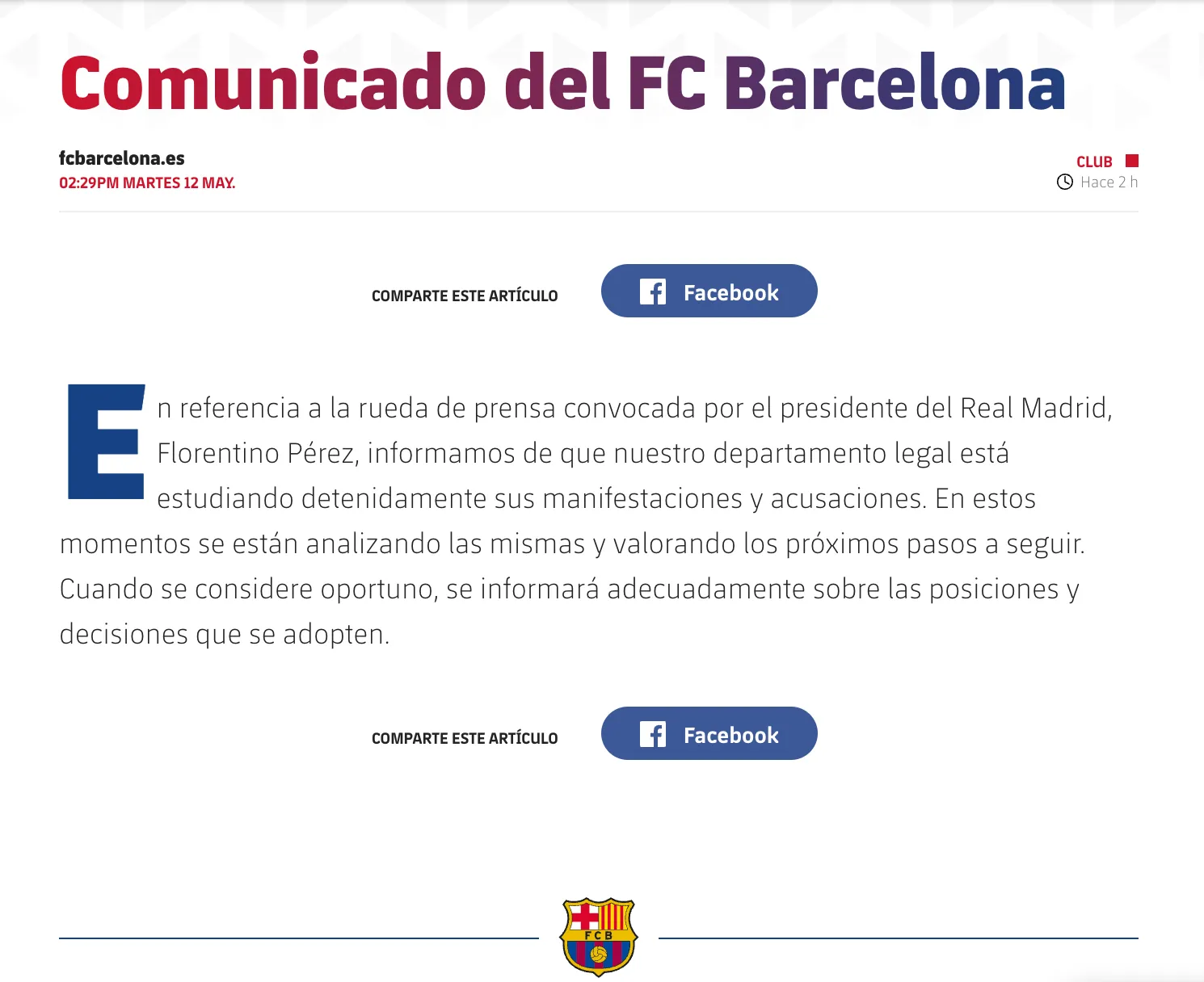 Imagen: FC Barcelona