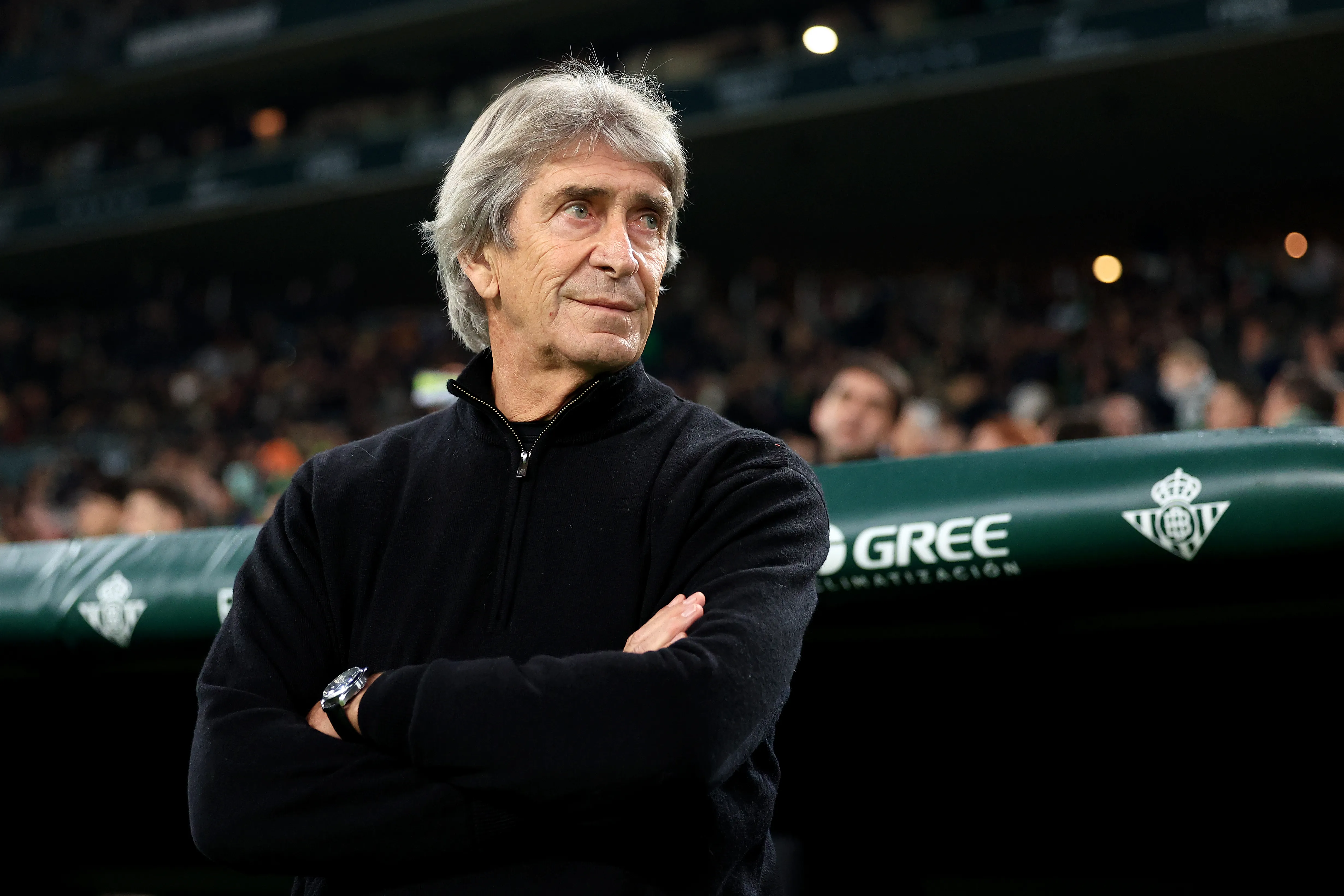 Manuel Pellegrini recibió una ovación de los hinchas del Betis luego de clasificar a la Champions League tras 21 años. Foto: Getty Images.