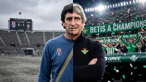 Manuel Pellegrini pasó de descender con la U a lograr una nueva clasificación a Champions League.