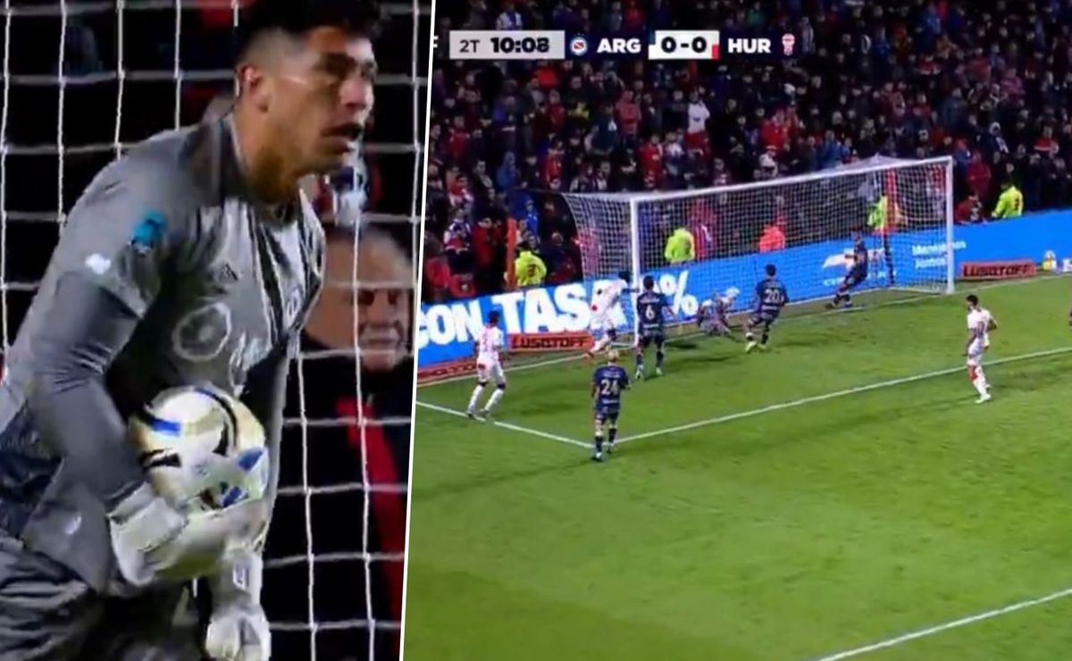 La doble atajada de Brayan Cortés que sacó aplausos en el fútbol argentino: “Impresionante”