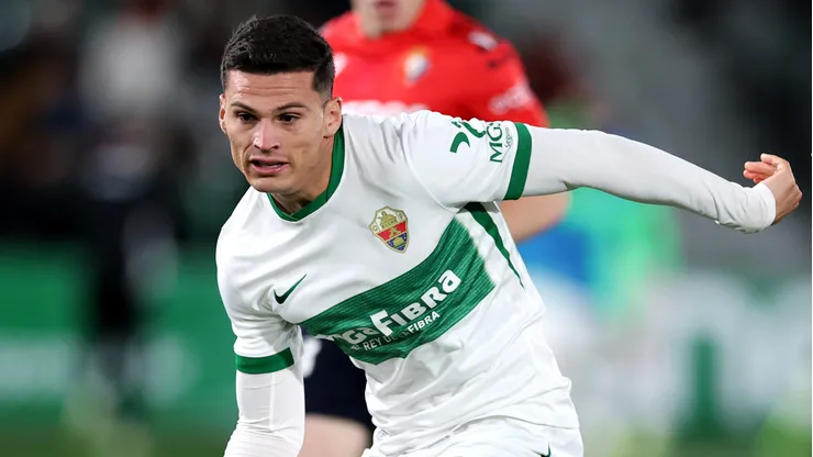 Lucas Cepeda nuevamente fue suplente en Elche
